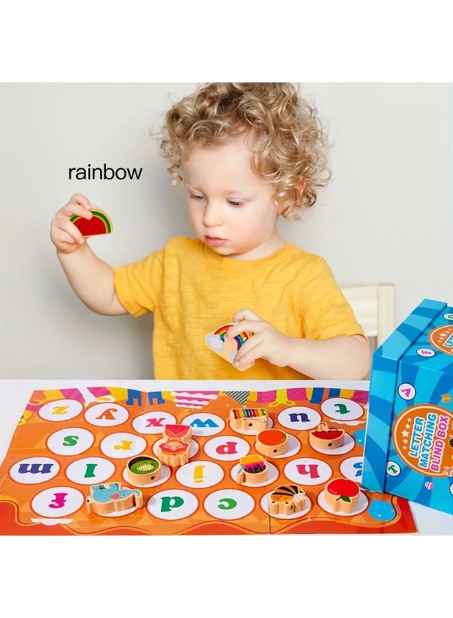 Shark Alphabet Block Beaded Pairing Box Educational Toy For Toddlers With Beads - Image 4